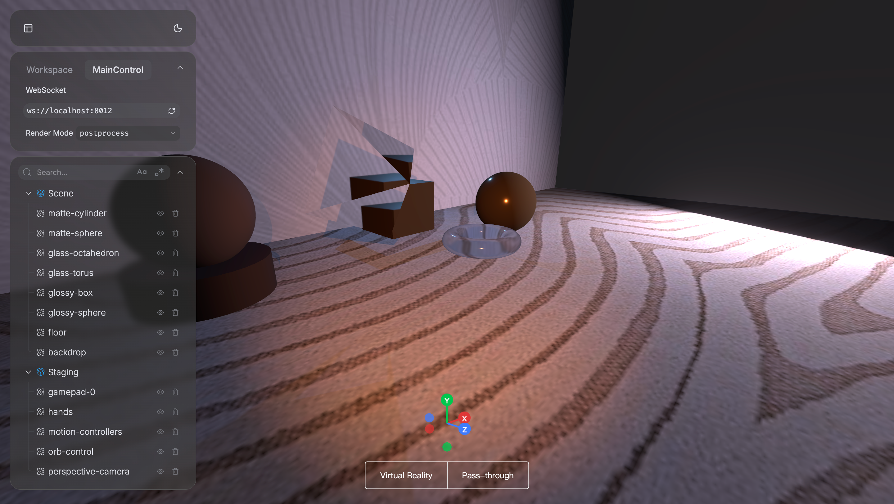 Post-Processing Scene